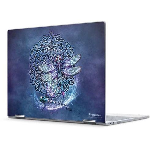 Brigid Ashwood Dragonfly Celtic Knot Pixelbook Skin